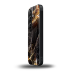 gold dust back phone cover | glass case for samsung galaxy s25 plus