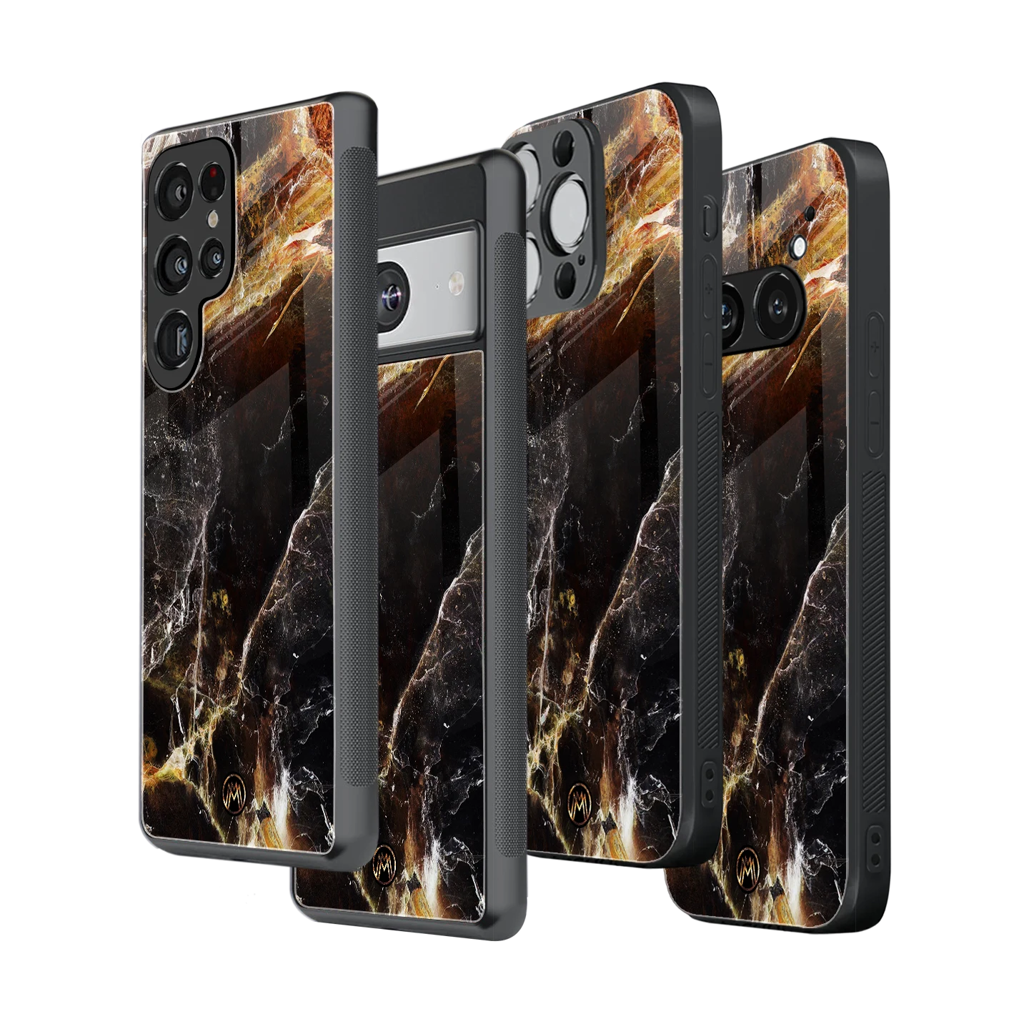Stylish Glass Back Case for All Smartphones – iPhone, Samsung, OnePlus, Pixel, Redmi, Oppo, Vivo, Motorola