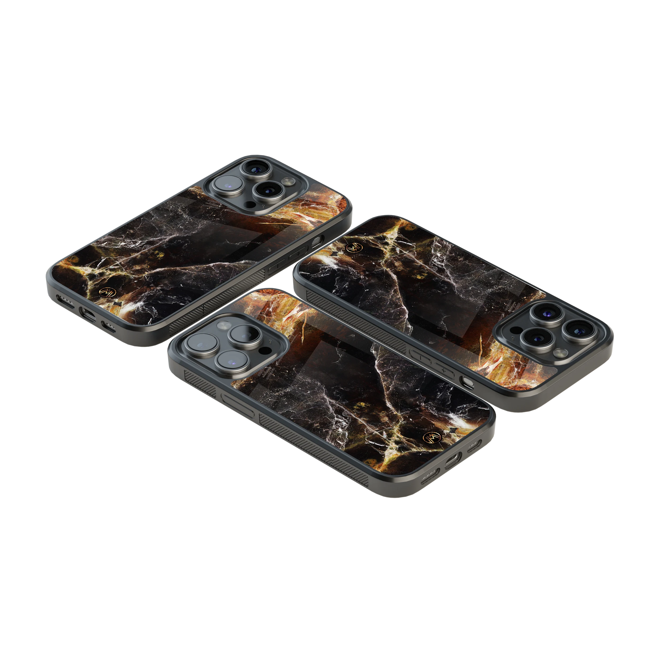 Luxury Glass Back Mobile Cover for iPhone, Samsung Galaxy, OnePlus, Pixel, Redmi & More