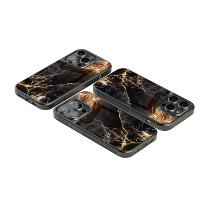 Luxury Glass Back Mobile Cover for iPhone, Samsung Galaxy, OnePlus, Pixel, Redmi & More