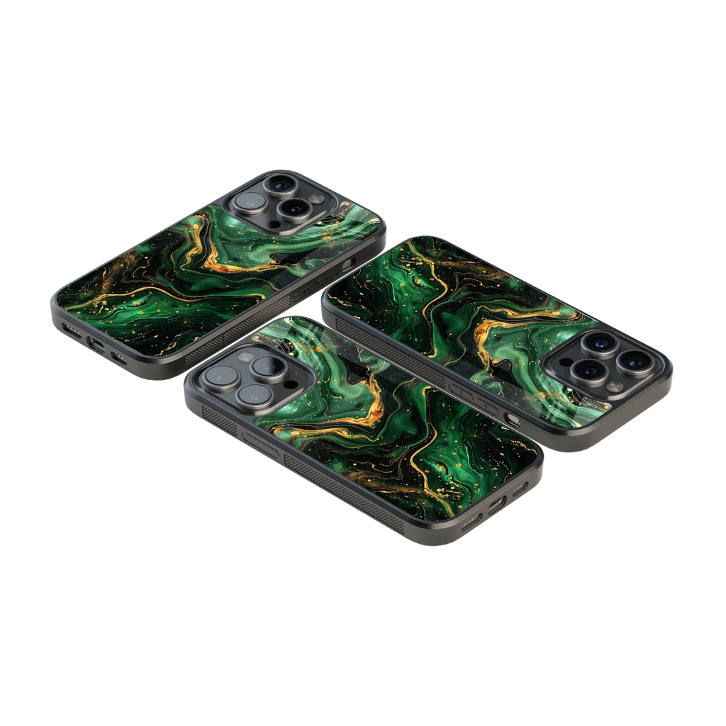 Luxury Glass Back Mobile Cover for iPhone, Samsung Galaxy, OnePlus, Pixel, Redmi & More