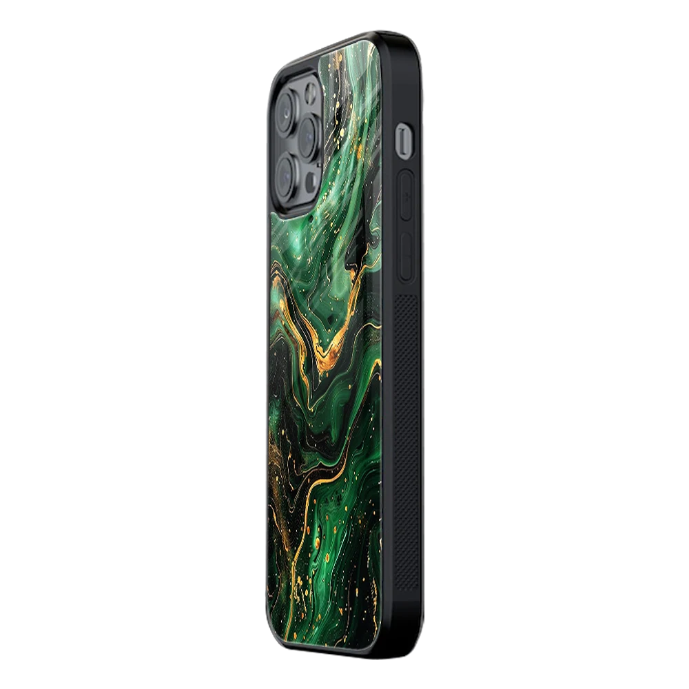 Slim Glass Back Phone Case for Multiple Brands iPhone, Samsung, Redmi, OnePlus, Oppo, Vivo