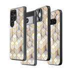 Stylish Glass Back Case for All Smartphones iPhone, Samsung, OnePlus, Pixel, Redmi, Oppo, Vivo, Motorola