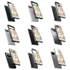 Durable Glass Back Mobile Case for iPhone, Samsung, OnePlus, Google Pixel, Redmi, Vivo, Oppo