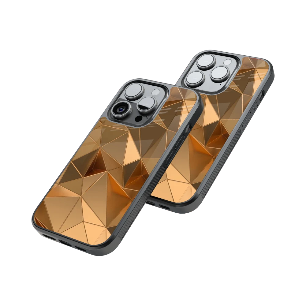 Protective Glass Back Phone Case Compatible with iPhone, Samsung, OnePlus, Pixel & More