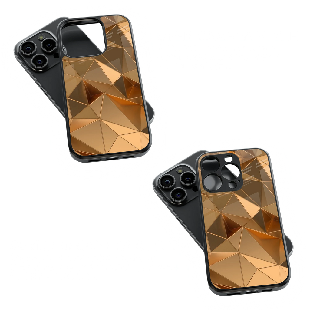 Trendy Glass Back Mobile Case for iPhone, Samsung, Redmi, OnePlus, Google Pixel, Motorola