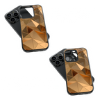 Trendy Glass Back Mobile Case for iPhone, Samsung, Redmi, OnePlus, Google Pixel, Motorola