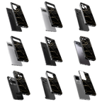 Durable Glass Back Mobile Case for iPhone, Samsung, OnePlus, Google Pixel, Redmi, Vivo, Oppo