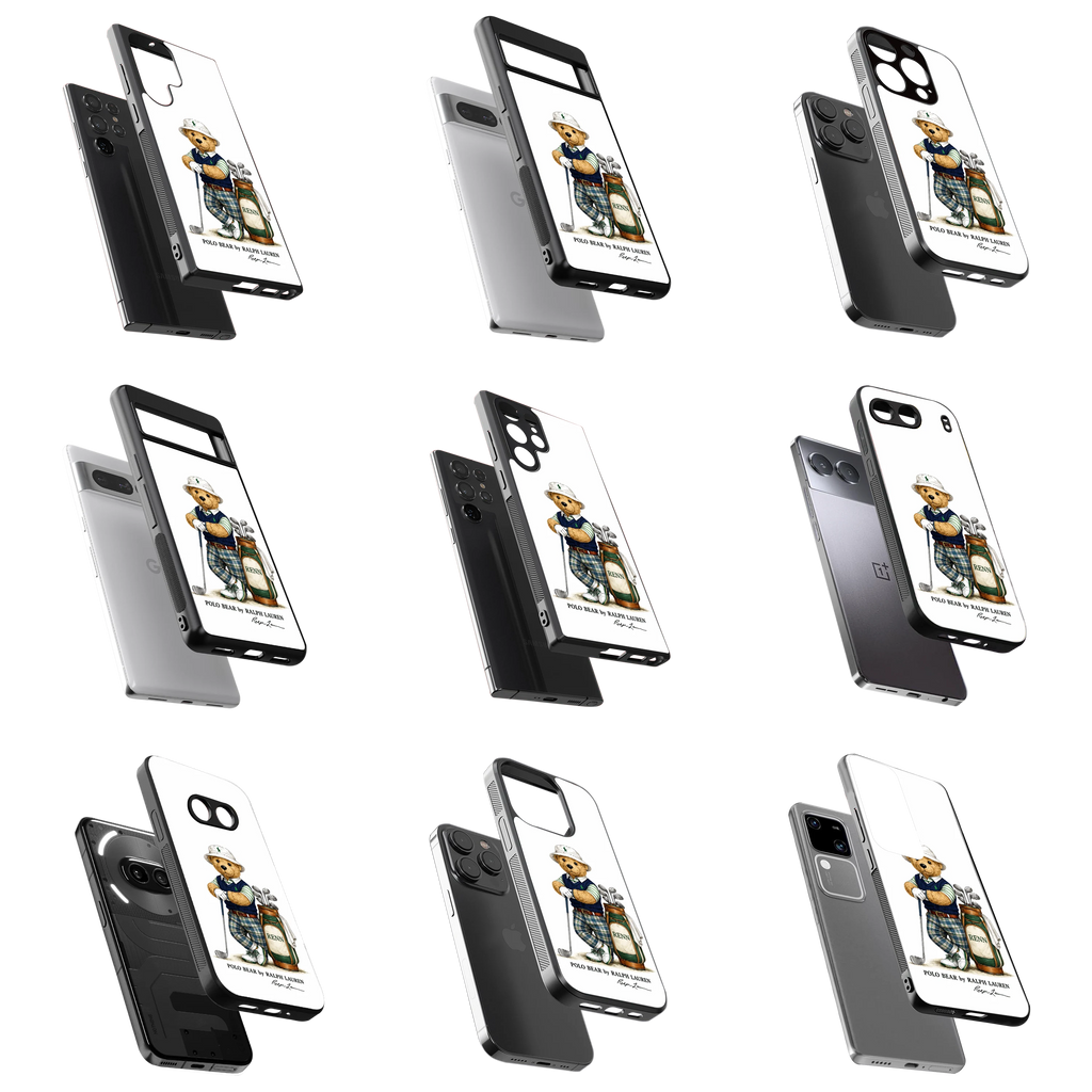 Durable Glass Back Mobile Case for iPhone, Samsung, OnePlus, Google Pixel, Redmi, Vivo, Oppo