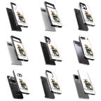 Durable Glass Back Mobile Case for iPhone, Samsung, OnePlus, Google Pixel, Redmi, Vivo, Oppo
