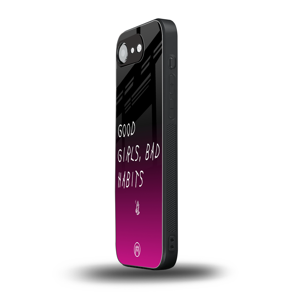 good girls bad habits back phone cover | glass case for iphone 16e