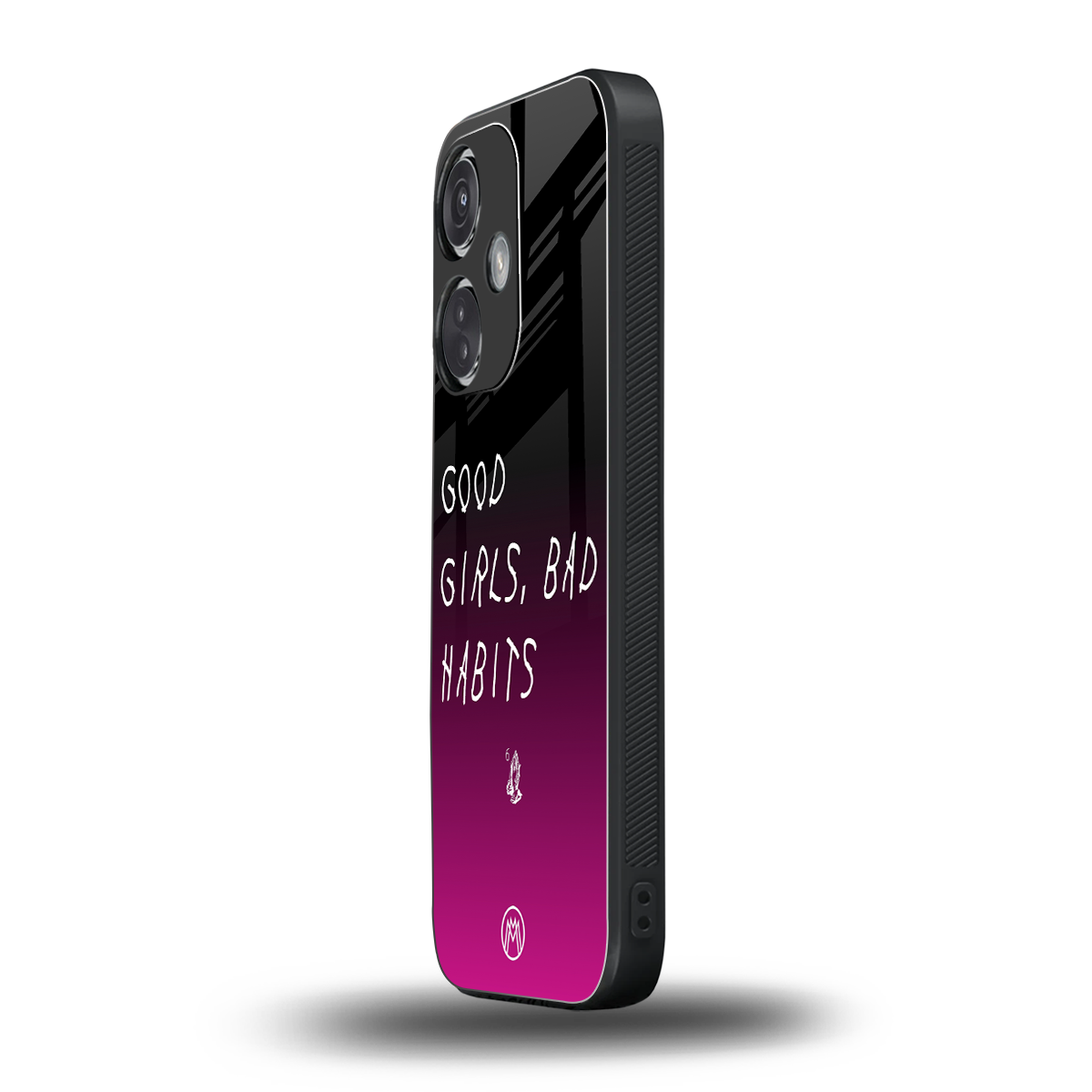 good girls bad habits back phone cover | glass case for oneplus nord ce 3
