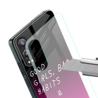 good girls bad habits back phone cover | glass case for oneplus nord ce 4 lite