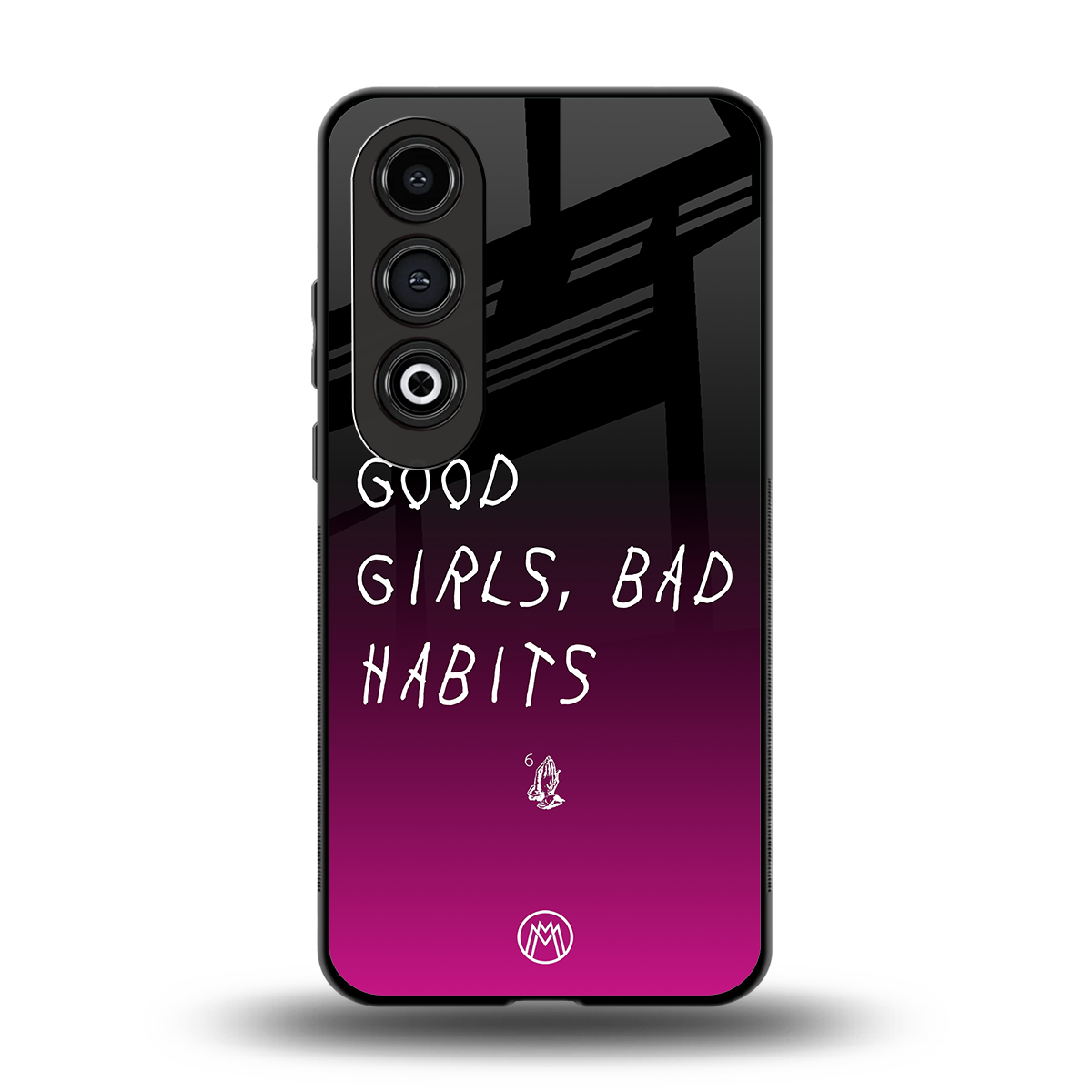 good girls bad habits back phone cover | glass case for oneplus nord ce 4