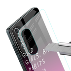 good girls bad habits back phone cover | glass case for oneplus nord ce 4