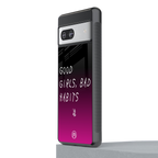 good girls bad habits back phone cover | glass case for Google Pixel 7