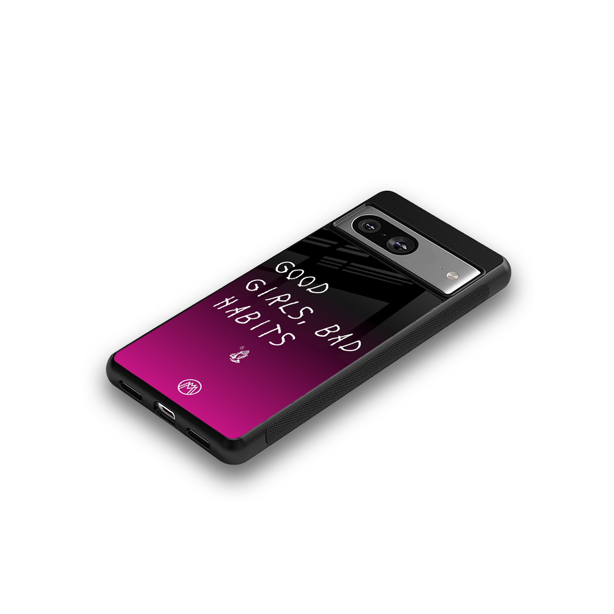 good girls bad habits back phone cover | glass case for Google Pixel 8