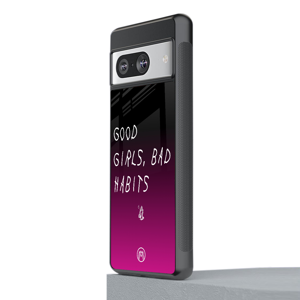good girls bad habits back phone cover | glass case for Google Pixel 8