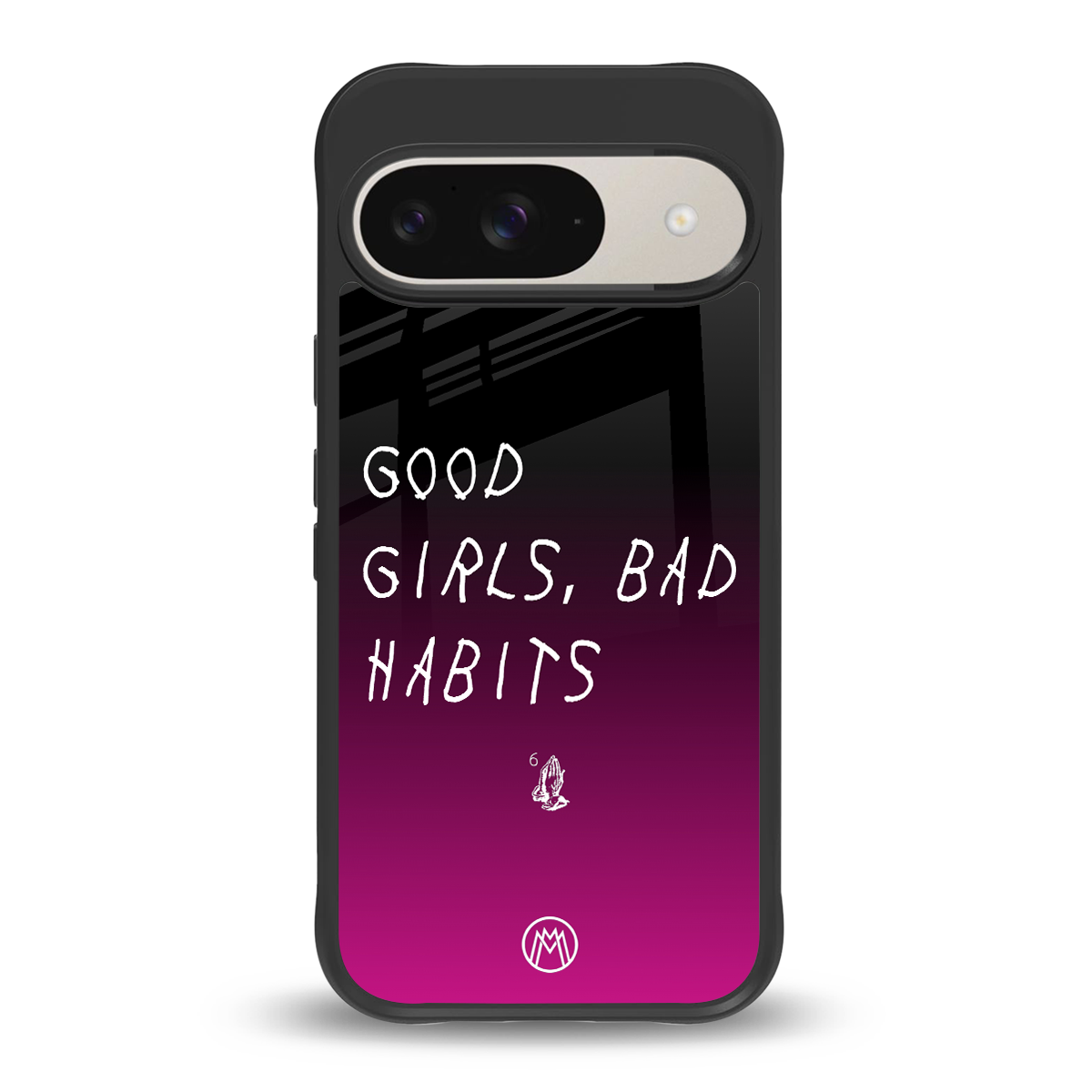 good girls bad habits back phone cover | glass case for google pixel 9