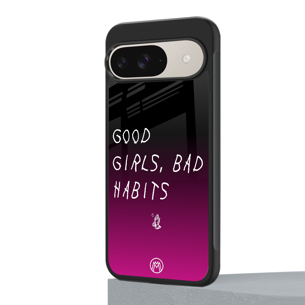 good girls bad habits back phone cover | glass case for google pixel 9