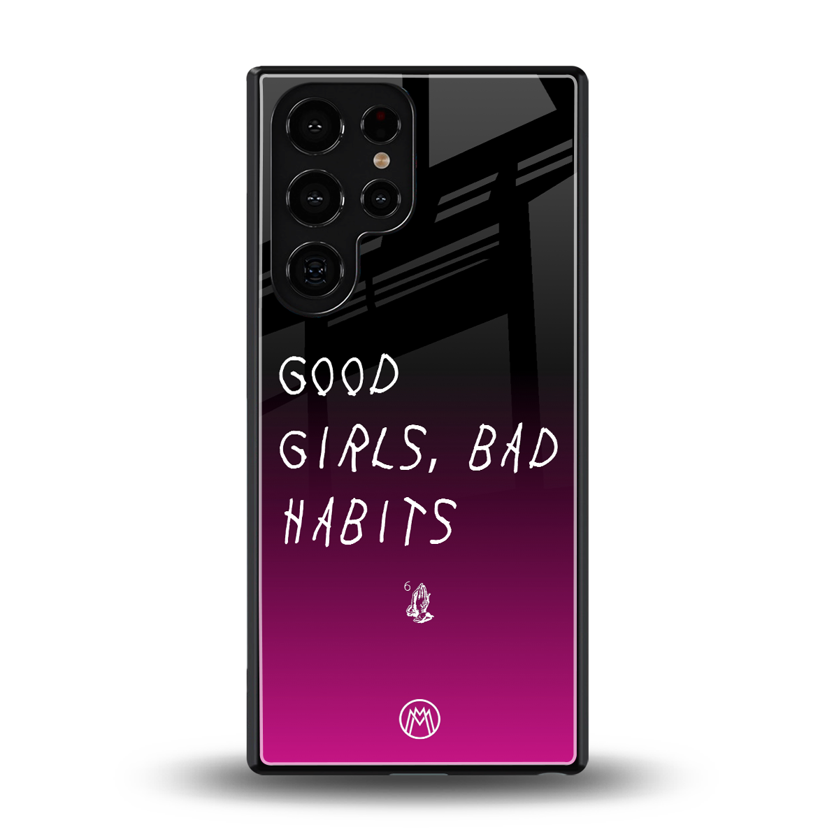 good girls bad habits back phone cover | glass case for samsung galaxy s25 ultra