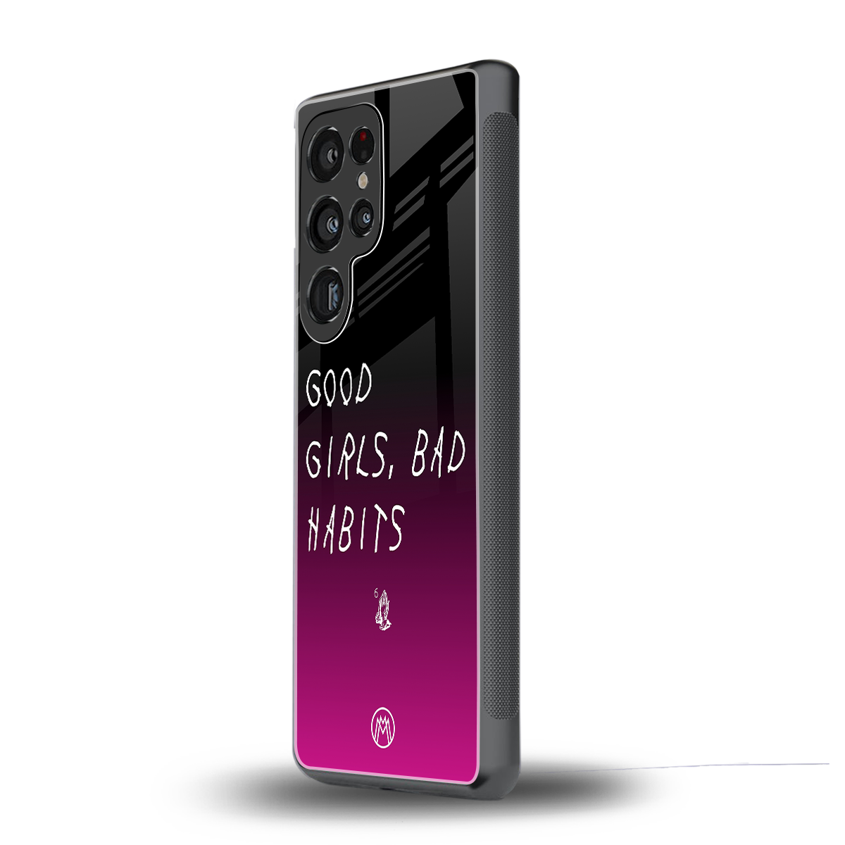 good girls bad habits back phone cover | glass case for samsung galaxy s25 ultra