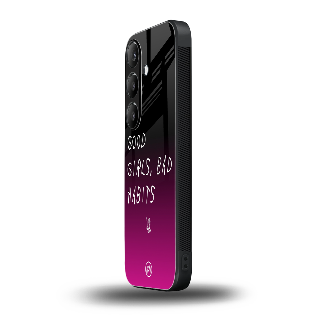good girls bad habits back phone cover | glass case for samsung galaxy s24 plus