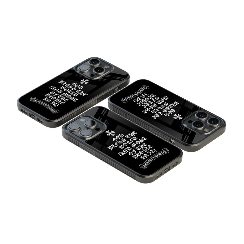 Luxury Glass Back Mobile Cover for iPhone, Samsung Galaxy, OnePlus, Pixel, Redmi & More