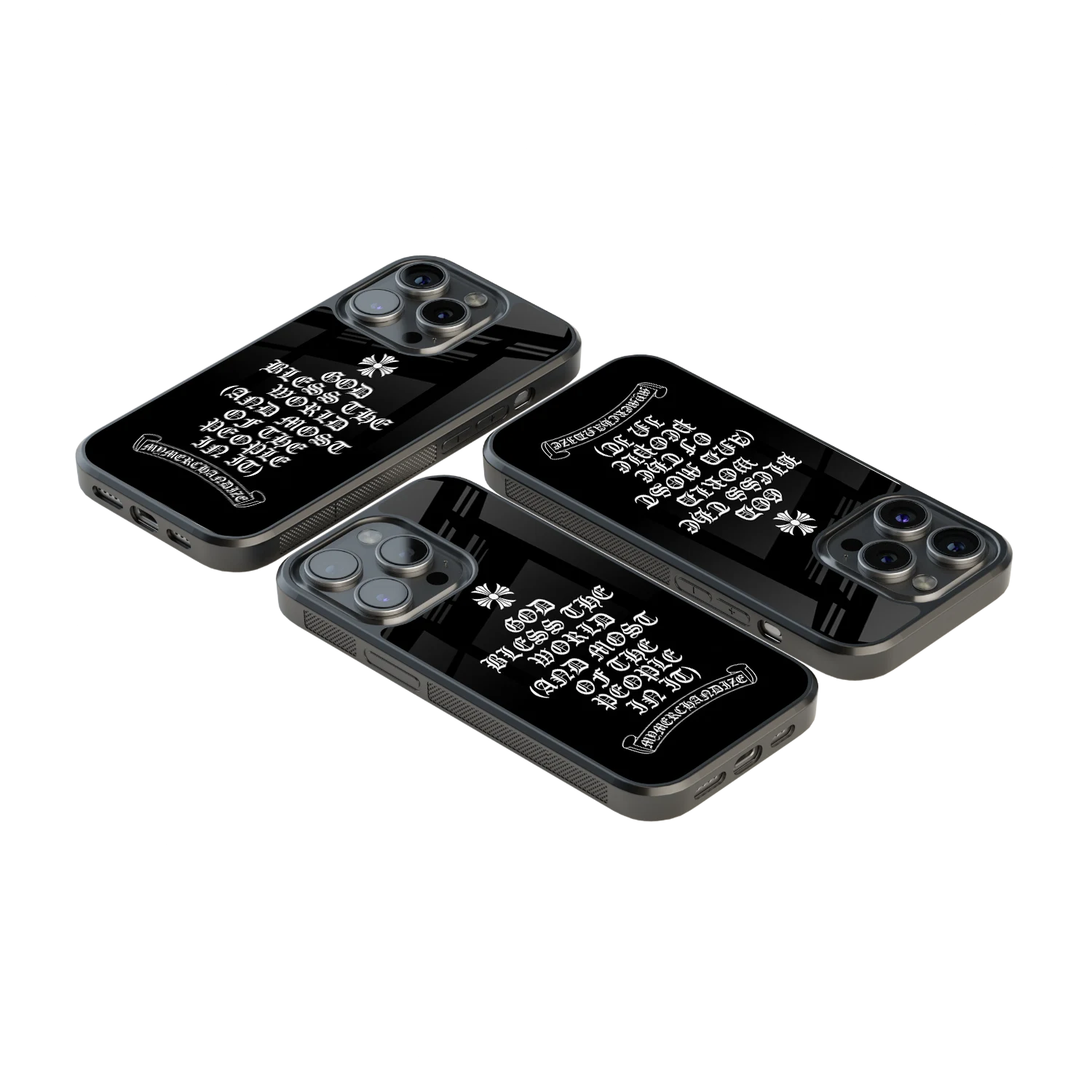 Luxury Glass Back Mobile Cover for iPhone, Samsung Galaxy, OnePlus, Pixel, Redmi & More