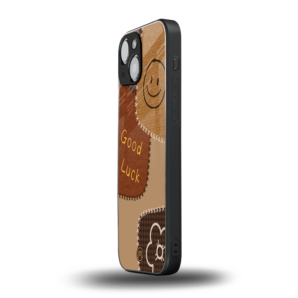 good luck back phone cover | glass case for iphone 13 mini