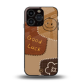good luck back phone cover | glass case for iphone 13 pro
