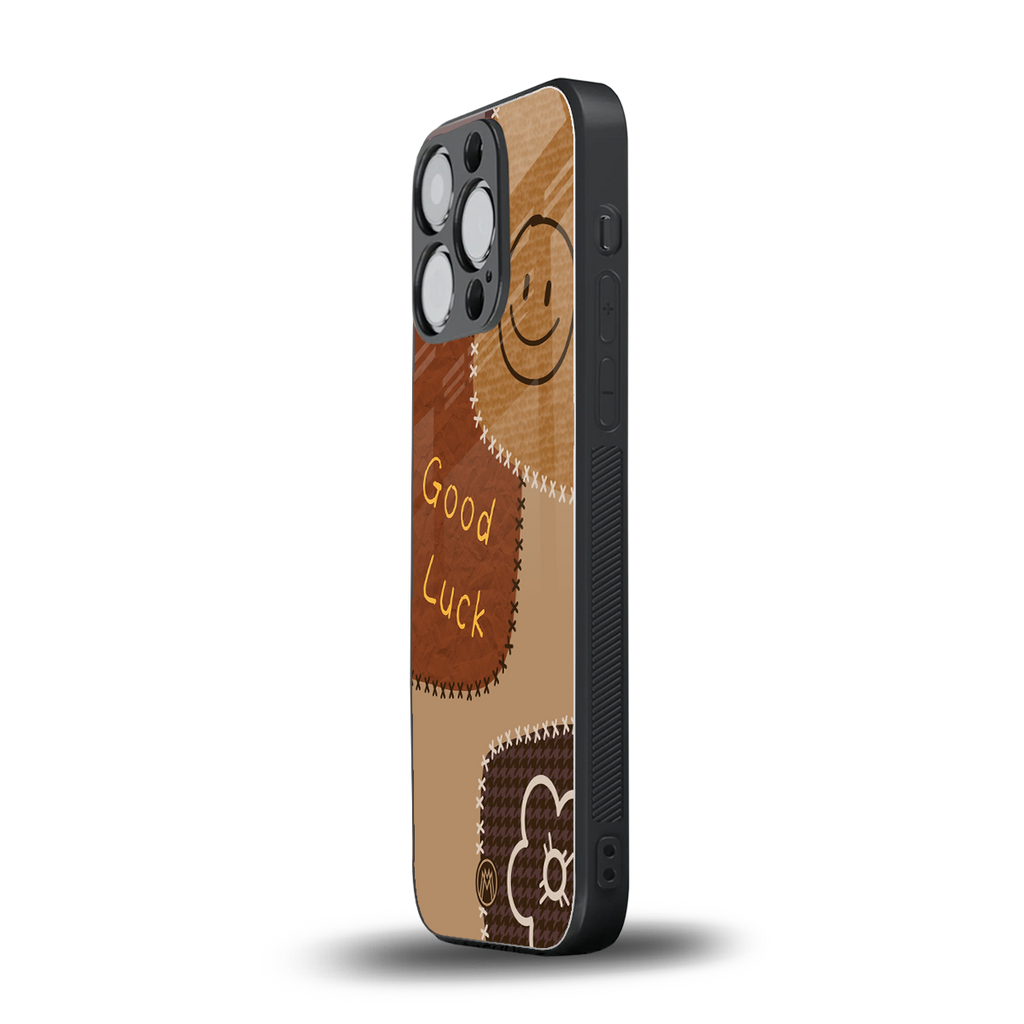 good luck back phone cover | glass case for iphone 13 pro