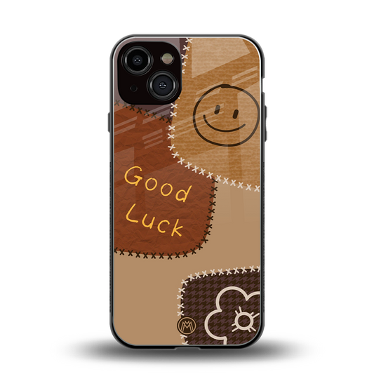 good luck back phone cover | glass case for iphone 13