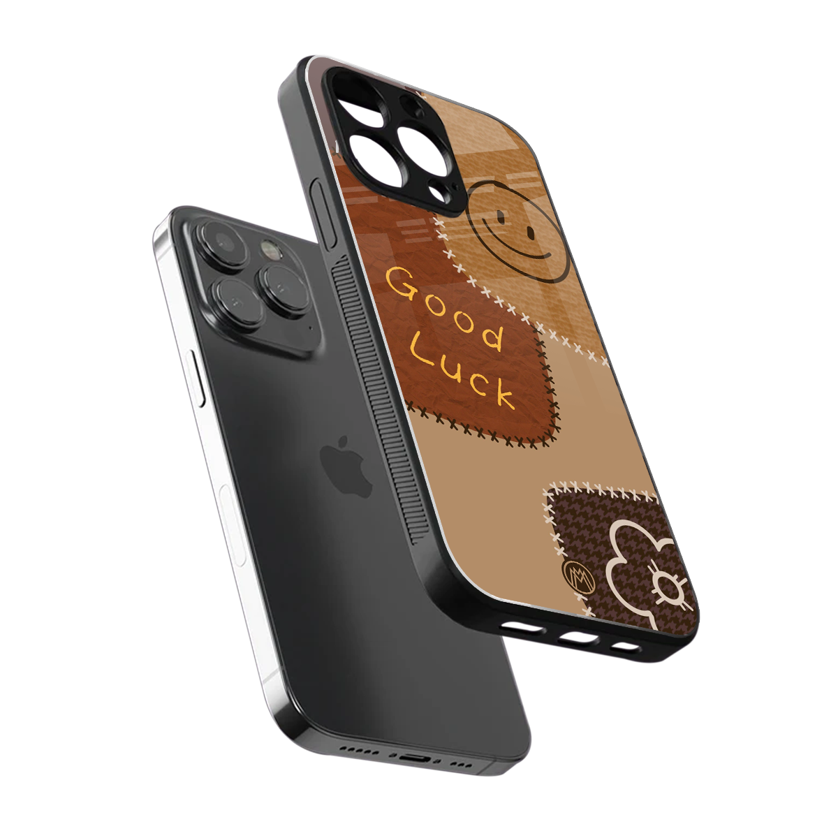 good luck back phone cover | glass case for iphone 15 pro max