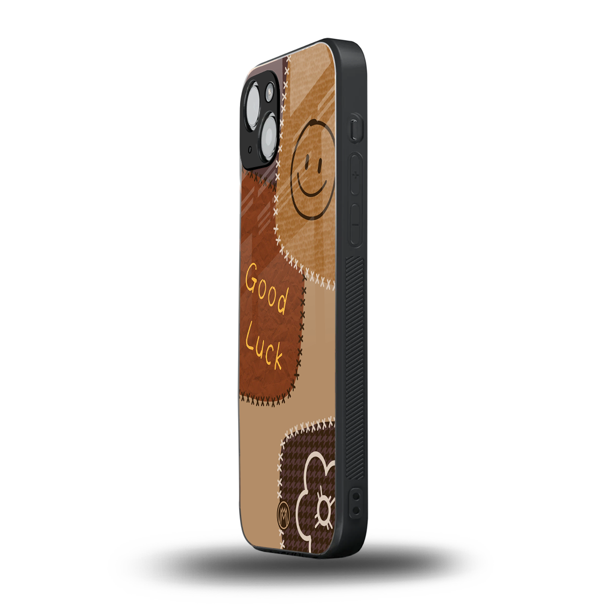 good luck back phone cover | glass case for iphone 15