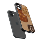 good luck back phone cover | glass case for iphone 16 plus