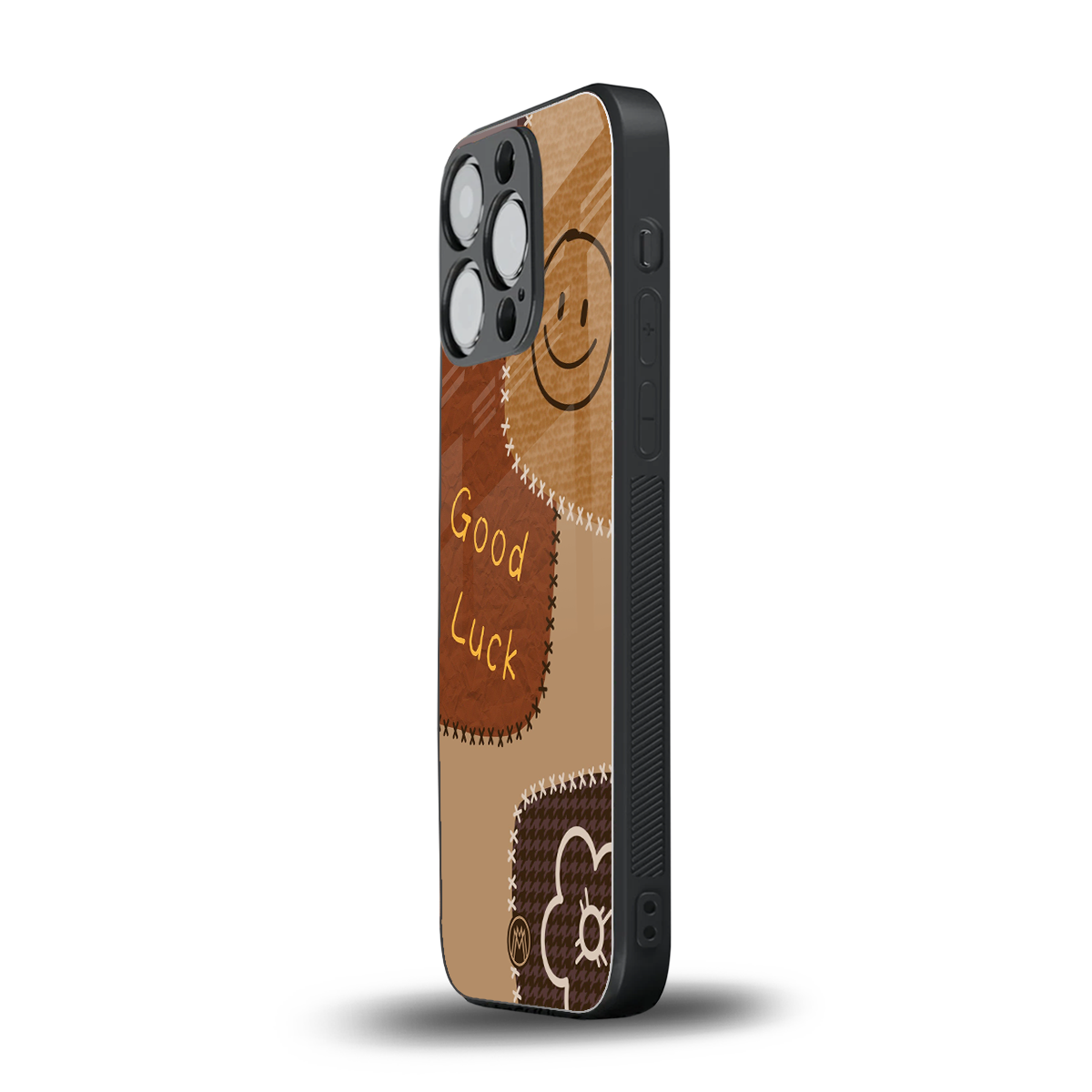 good luck back phone cover | glass case for iphone 16 pro