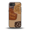 good luck back phone cover | glass case for iphone 16e