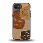 good luck back phone cover | glass case for iphone 16e
