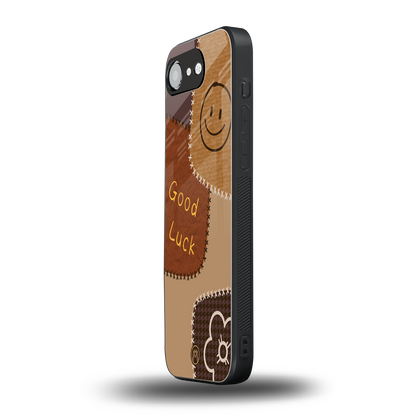good luck back phone cover | glass case for iphone 16e