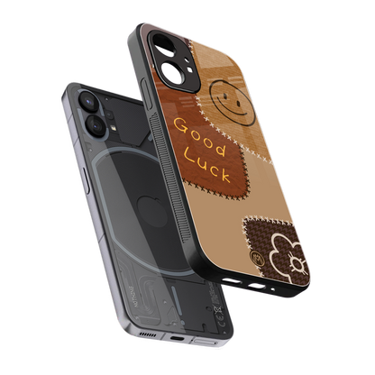good luck back phone cover | glass case for nothing phone 1
