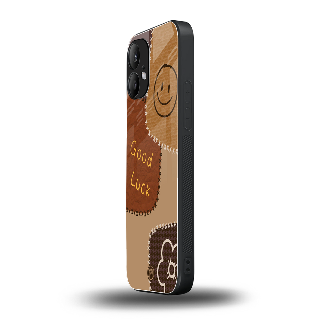 good luck back phone cover | glass case for nothing phone 2
