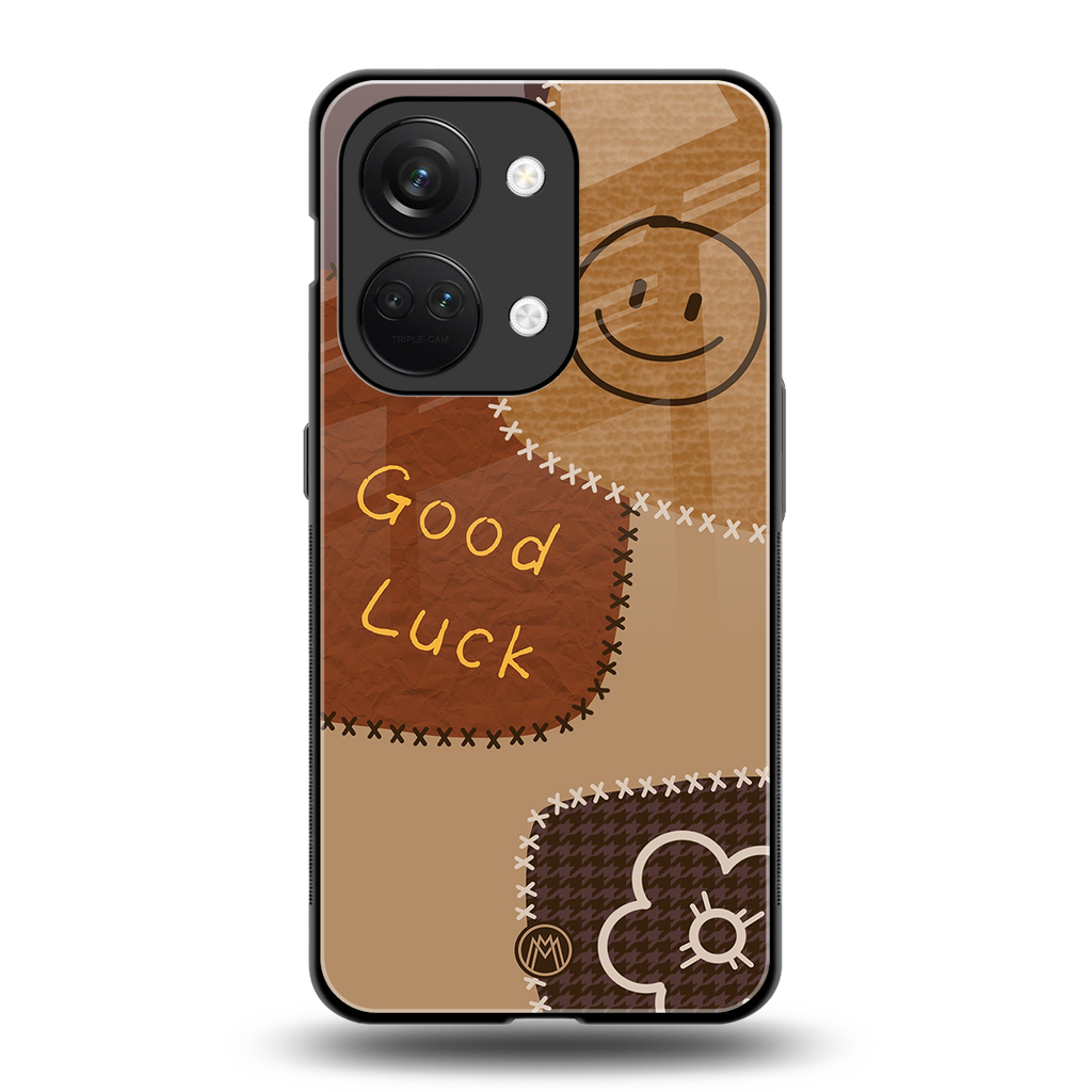 good luck back phone cover | glass case for oneplus nord 3