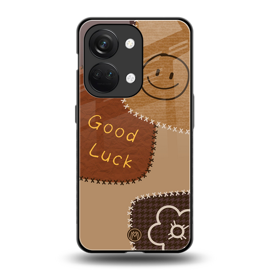 good luck back phone cover | glass case for oneplus nord 3