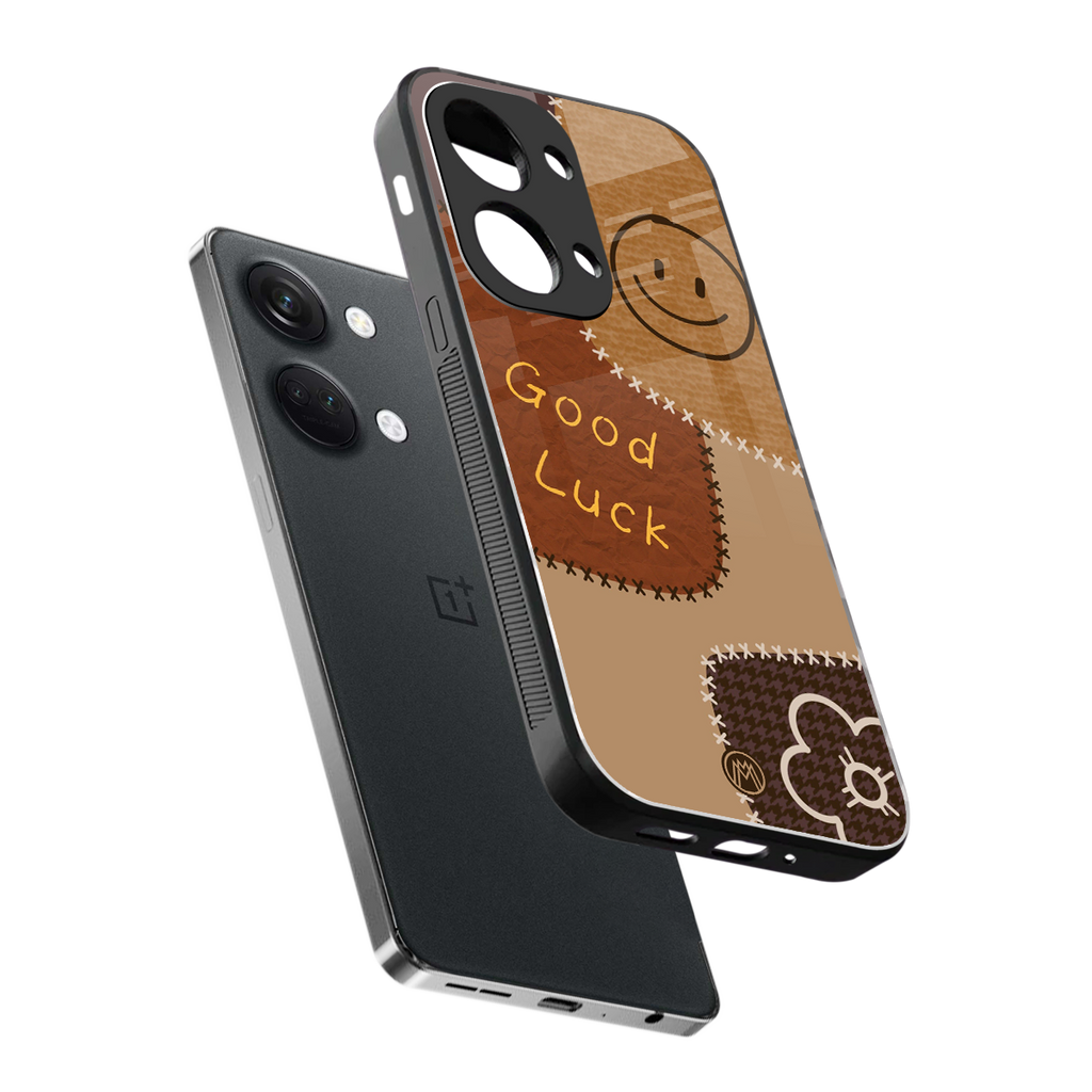 good luck back phone cover | glass case for oneplus nord 3