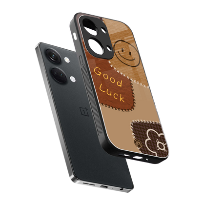 good luck back phone cover | glass case for oneplus nord 3