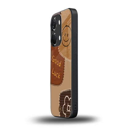 good luck back phone cover | glass case for oneplus nord 3