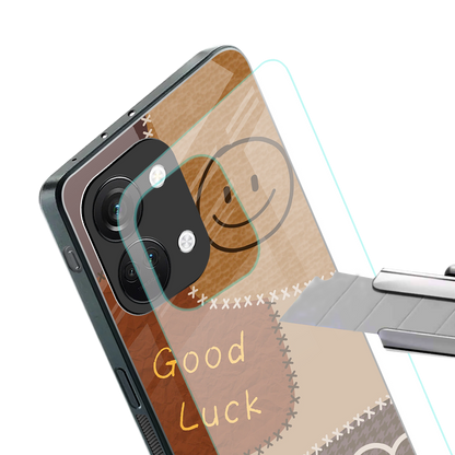 good luck back phone cover | glass case for oneplus nord 3