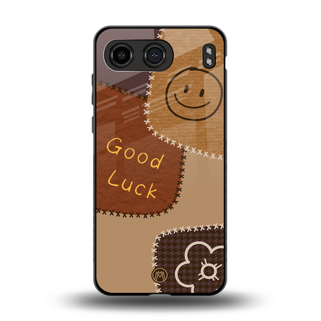 good luck back phone cover | glass case for oneplus nord 4