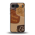 good luck back phone cover | glass case for oneplus nord 4